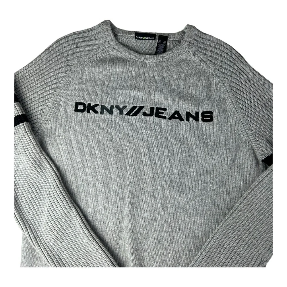 DKNY JEANS Men’s Logo Embroidered‎ Sweater Size XXL
